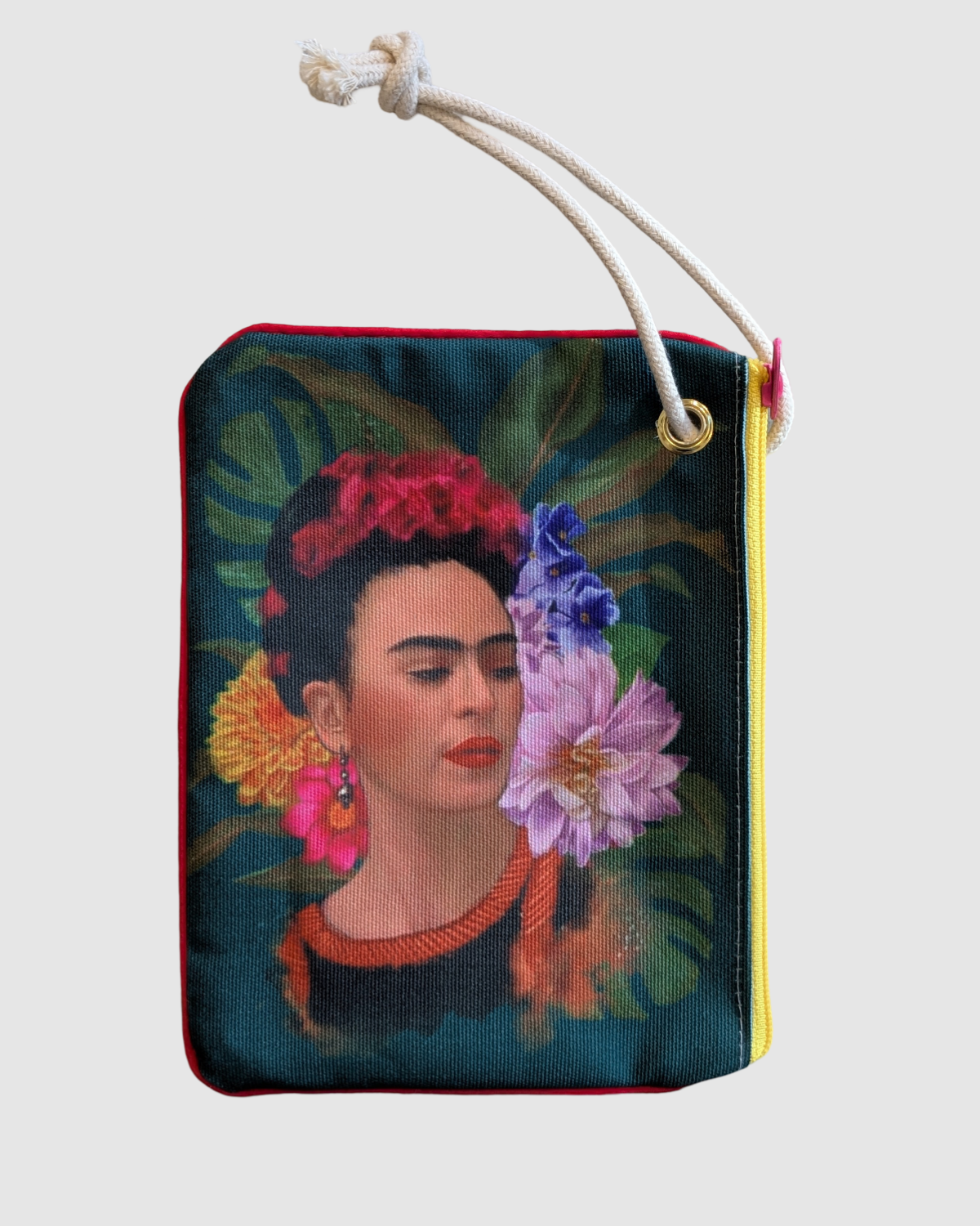 Makeup pung inspireret af Frida Kahlo