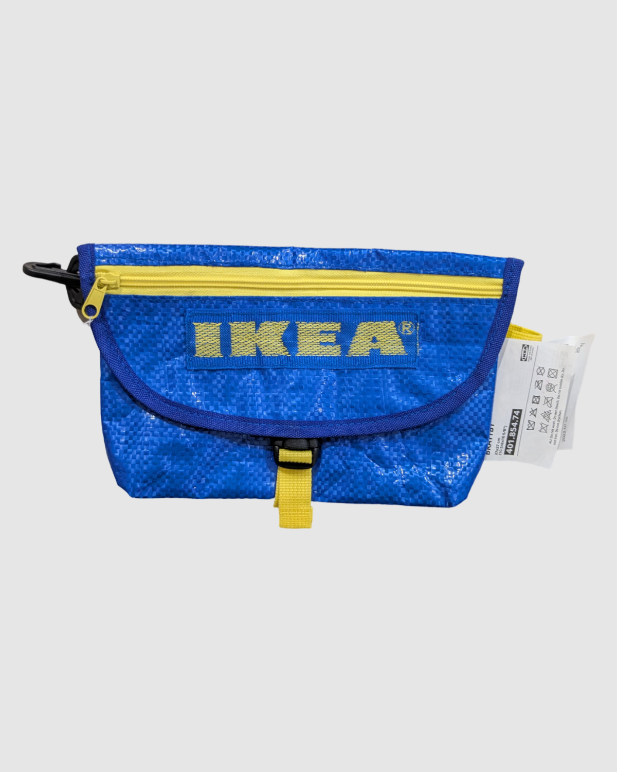Bæltetaske af upcycled emballage