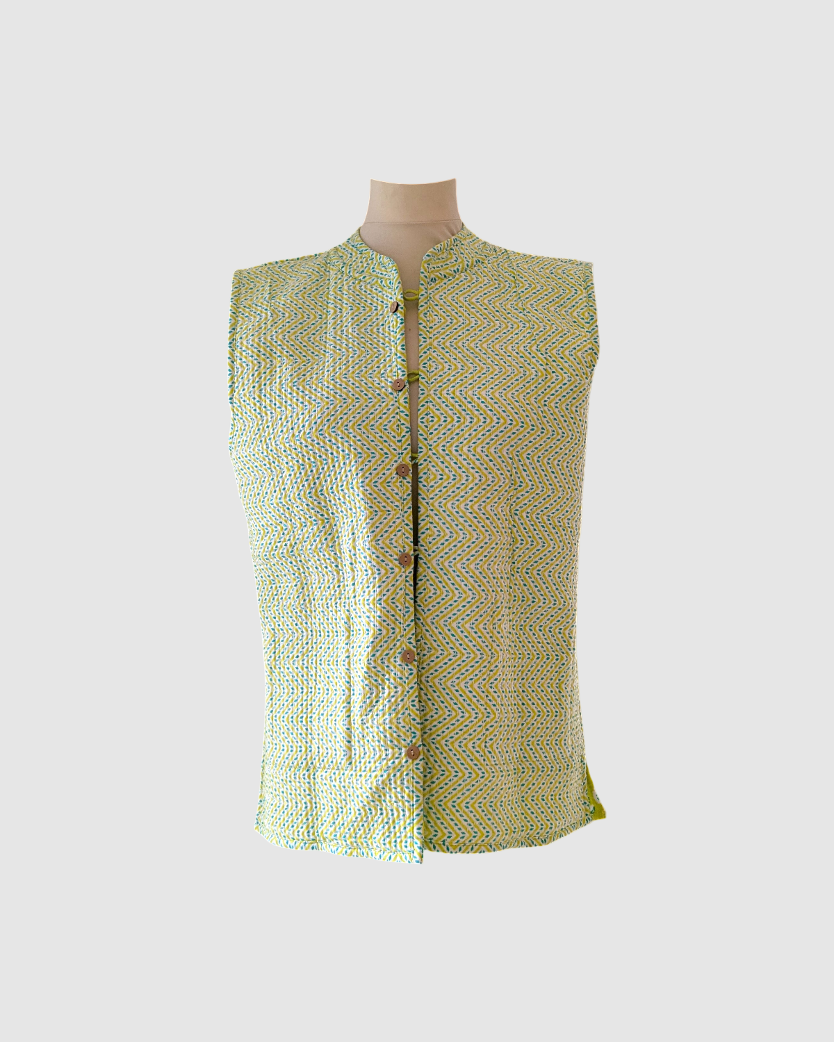 Sommer veste fre Indien - Neon / Zigzag