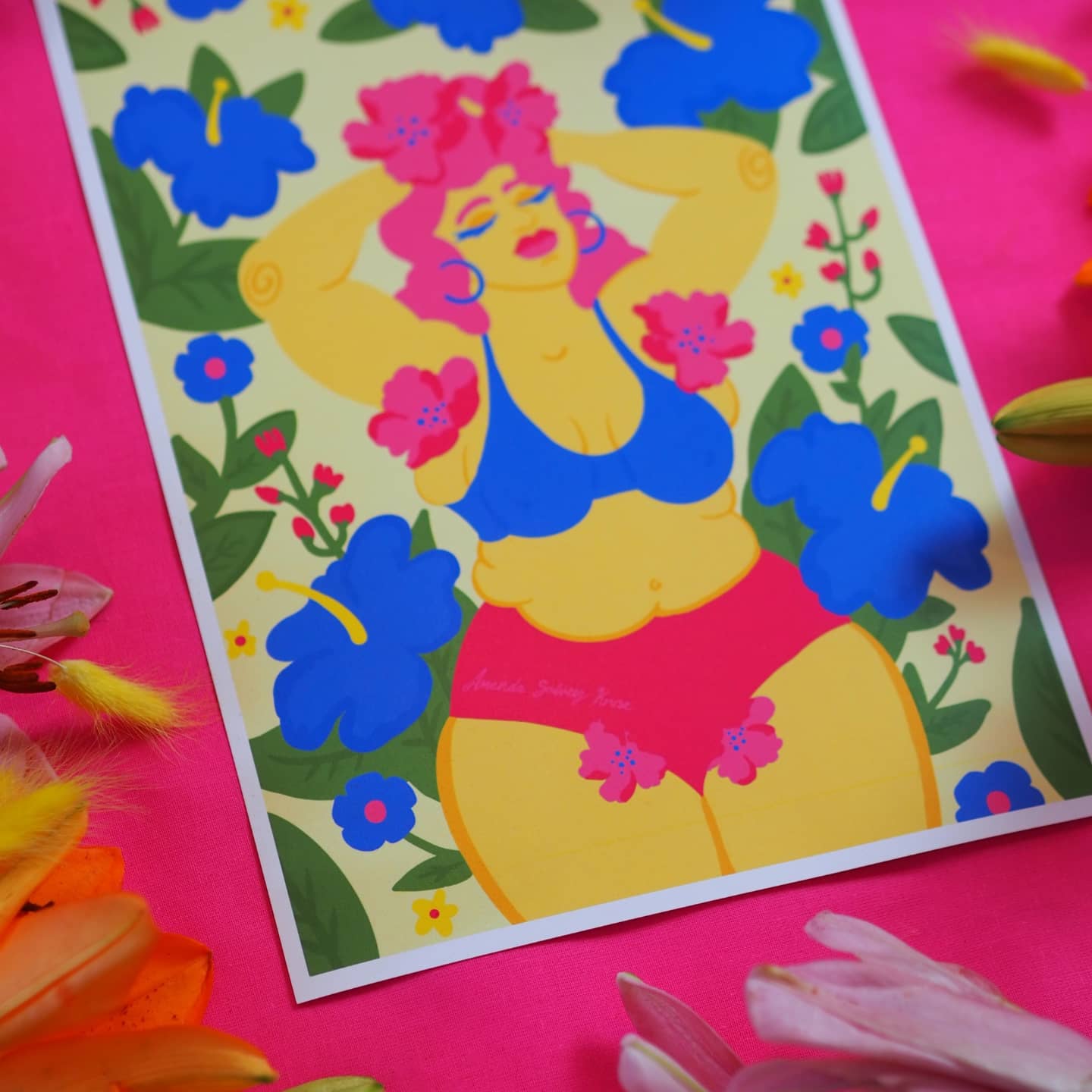 FLOWER LADY