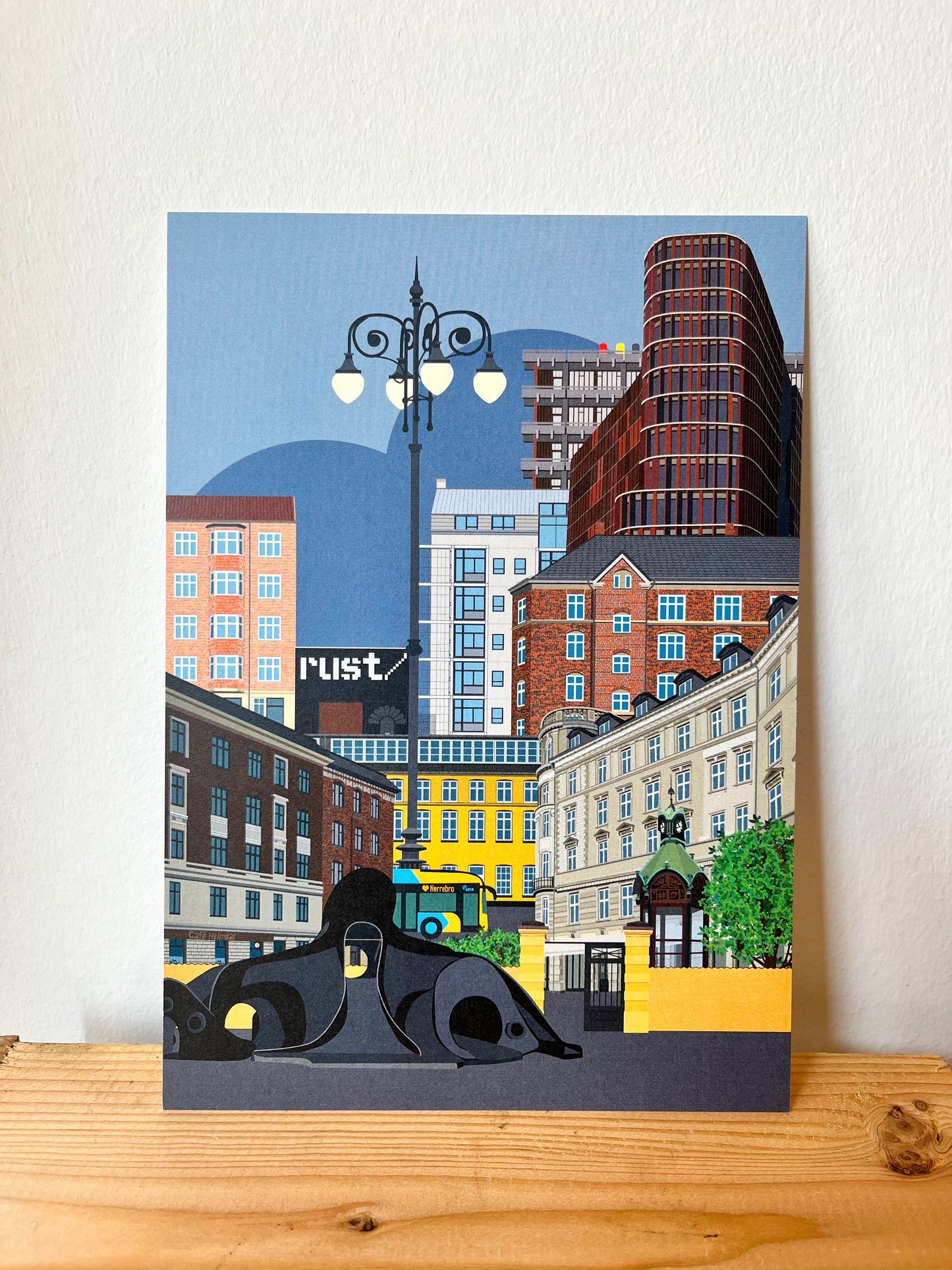 Kort A5 Den Sorte Plads