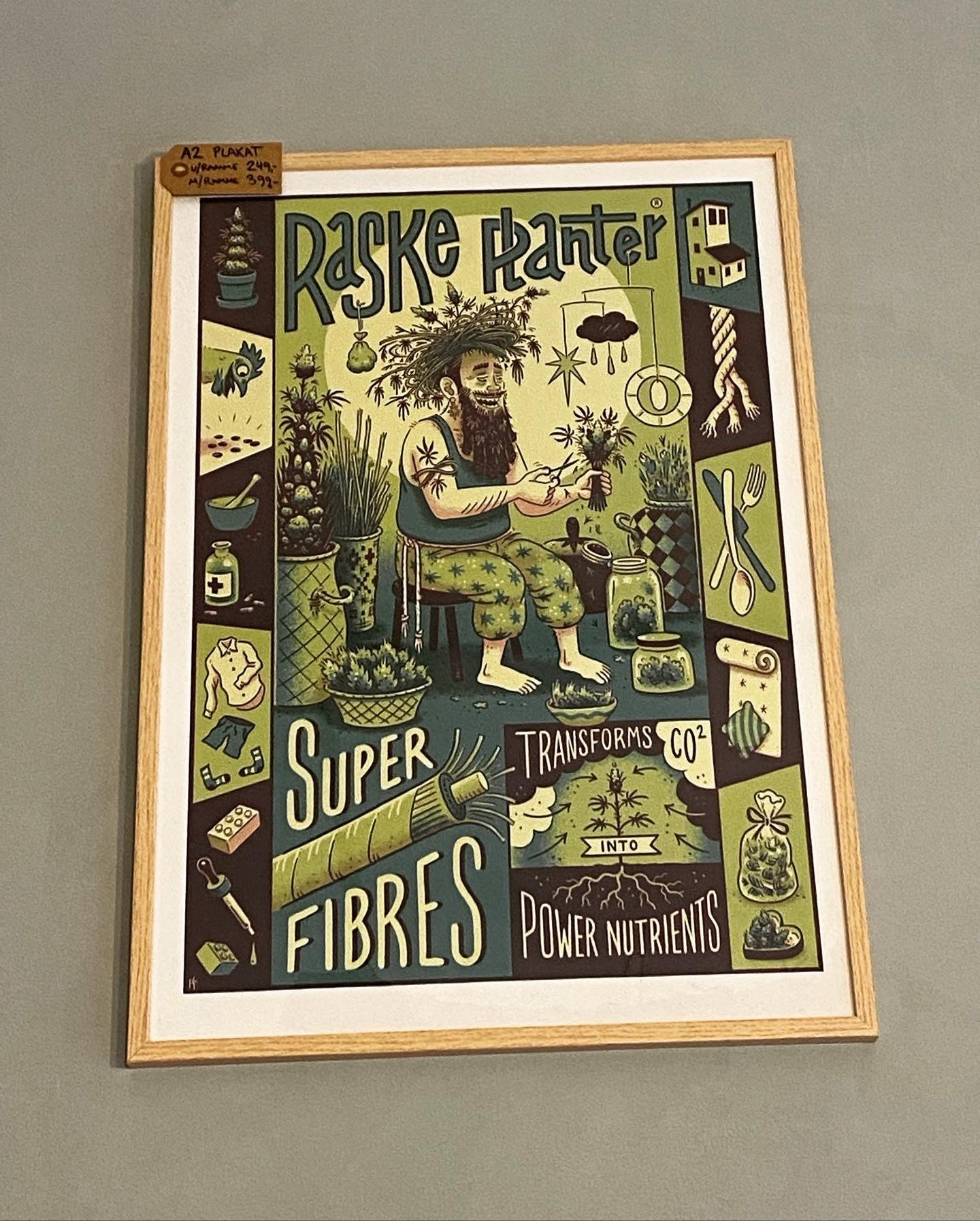 RASKE PLANTER PLAKAT