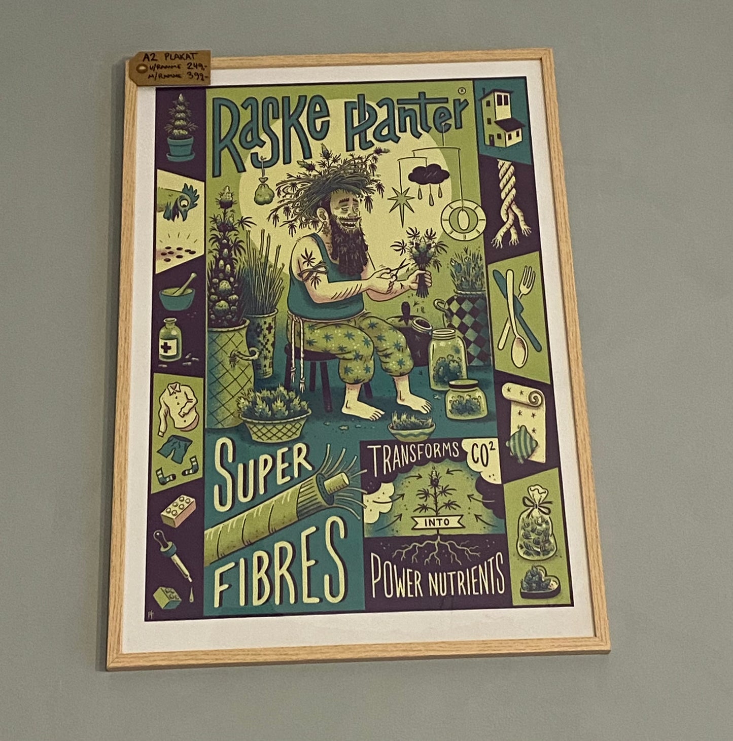 RASKE PLANTER PLAKAT