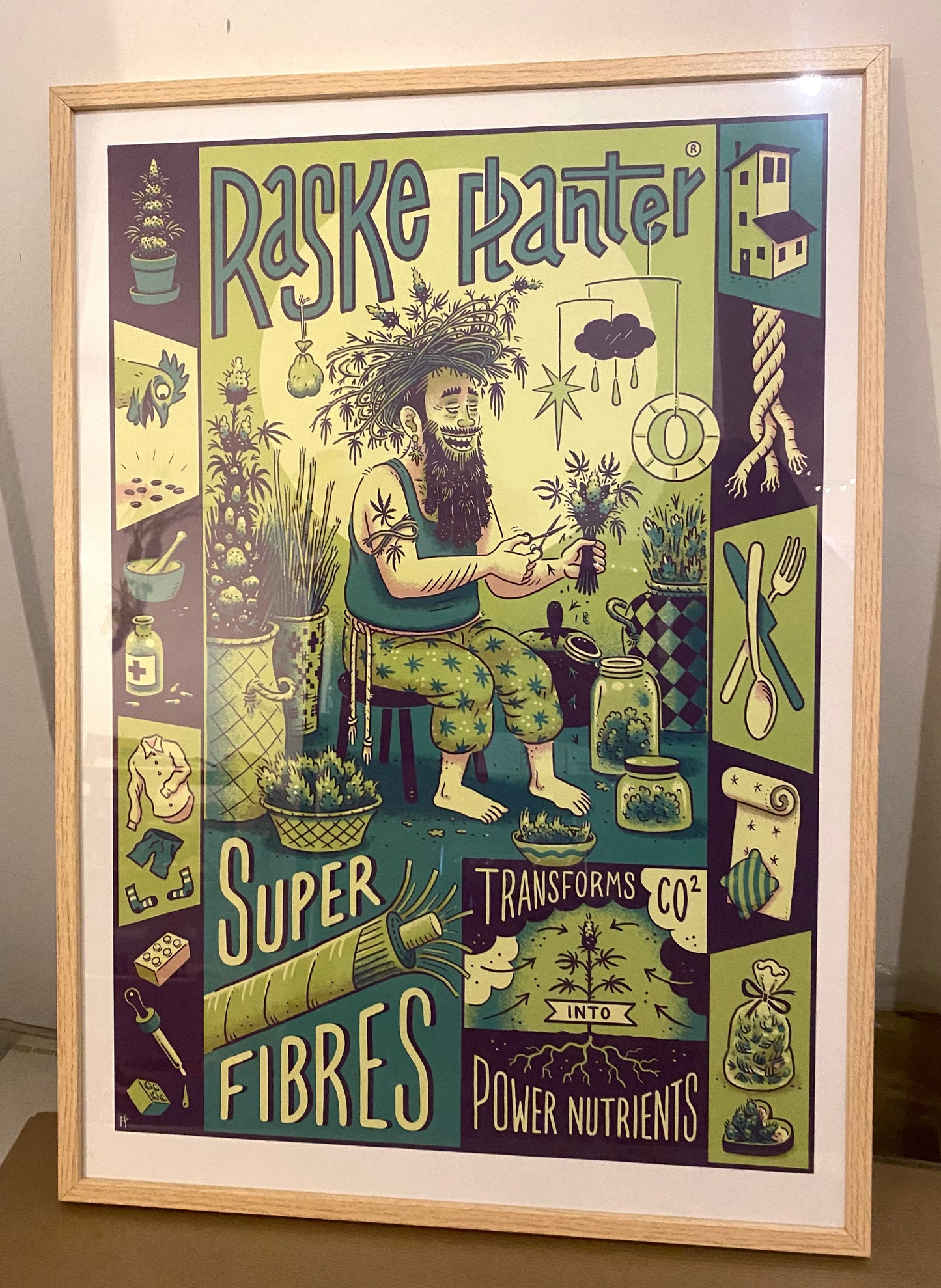 RASKE PLANTER PLAKAT