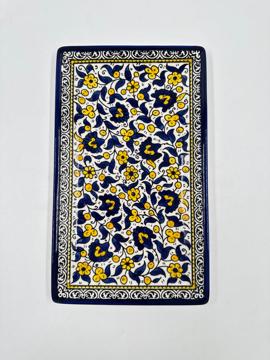 Al-khalil Tray Yellow 32X19 cm