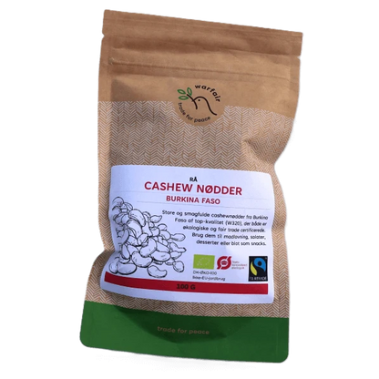 Smagfulde økologiske cashewnødder fra Burkina Faso