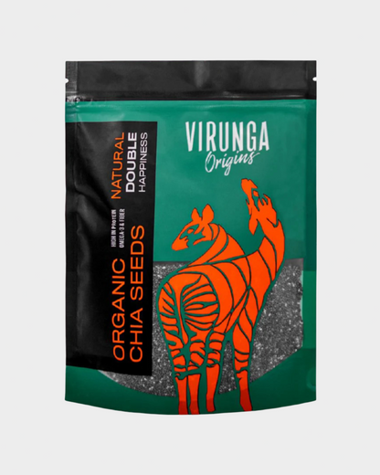 Bæredygtige chiafrø fra Virunga Origins | 300 g superfood