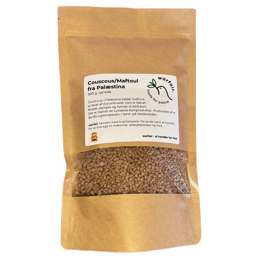 Couscous/Maftoul fra Palæstina