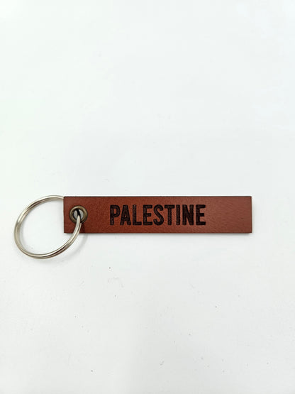 Keyring Leather