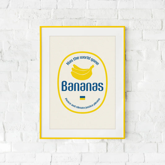 Klimaplakat - Bananas