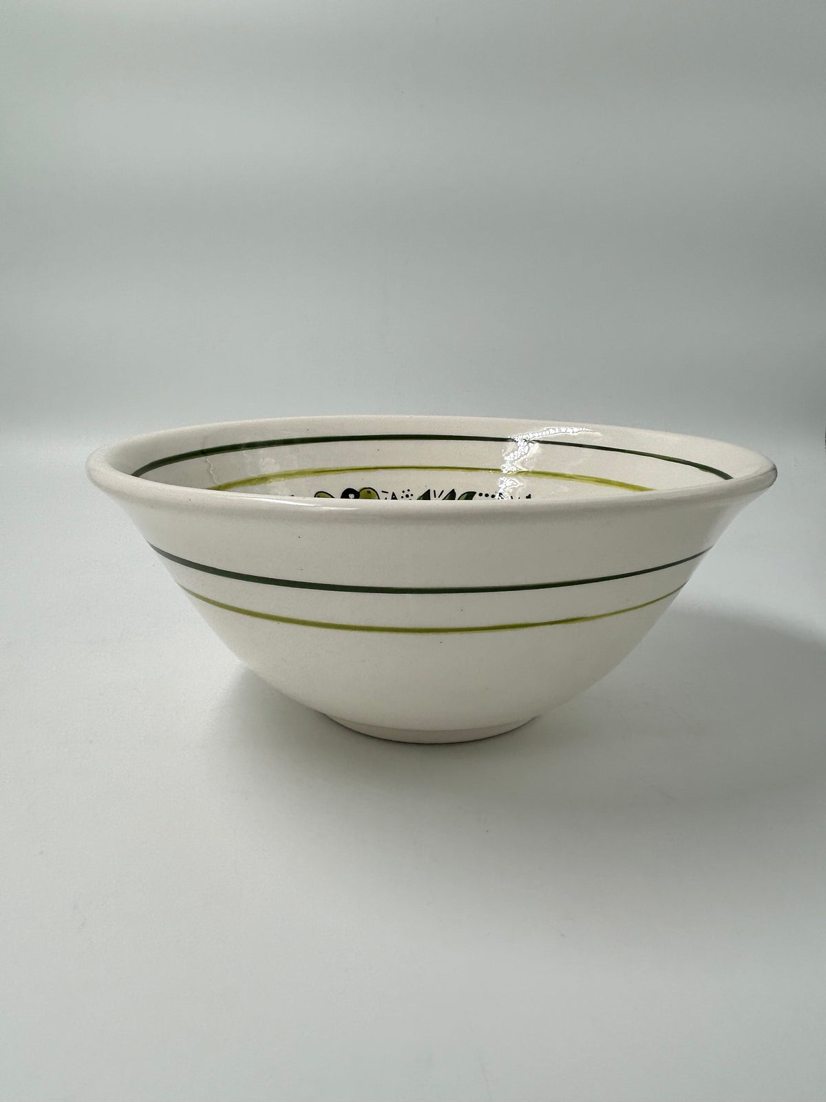 Serveringsskål – 25 cm - oliven