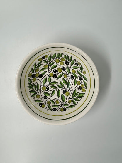 Serveringsskål – 25 cm - oliven