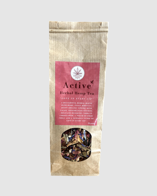 ACTIVE - Økologisk hemp te for et naturligt energiboost