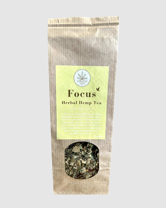 FOCUS- Økologisk hemp te for skærpet fokus