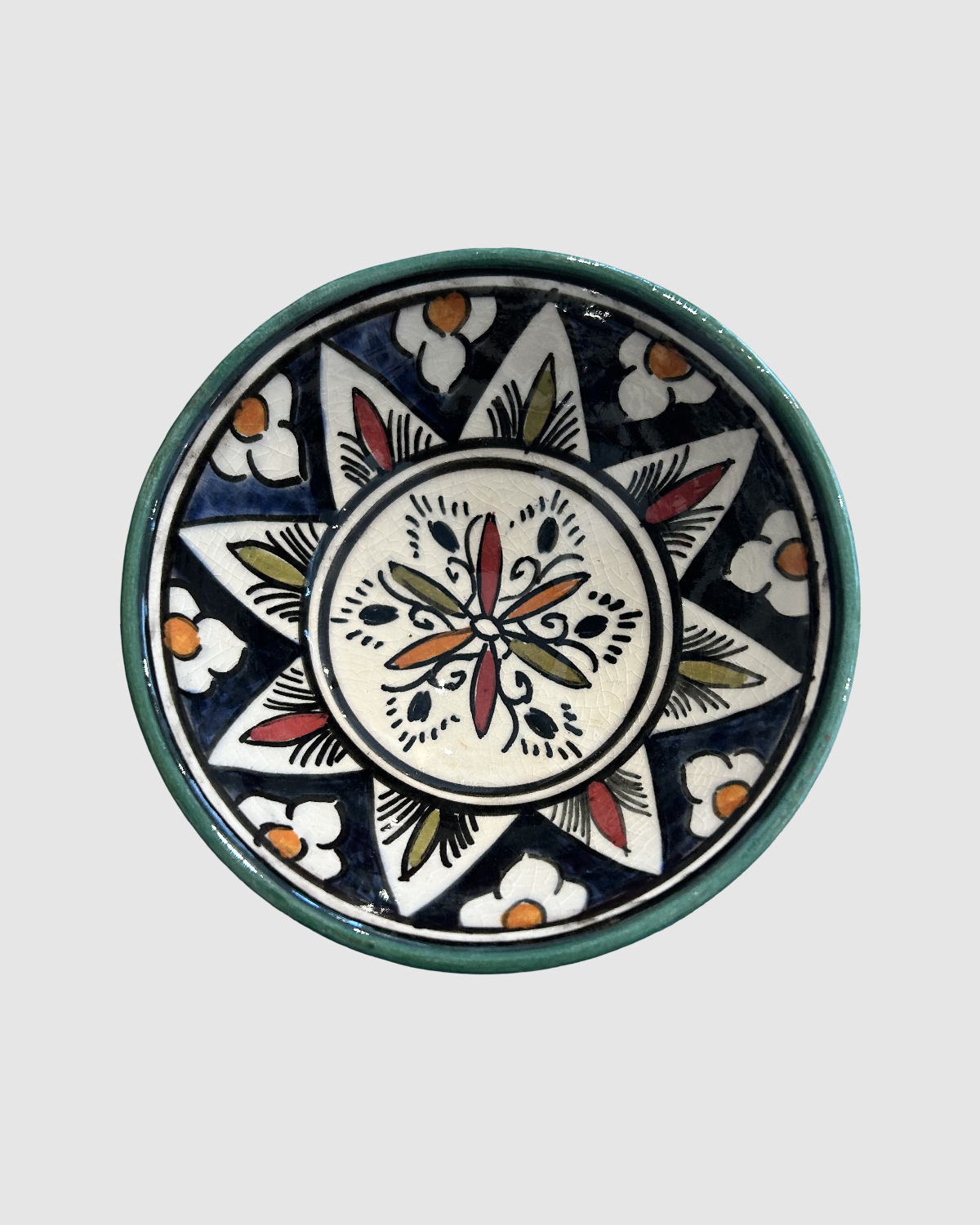 Håndlavet tapas skål fra Marokko - 13 cm. Lani