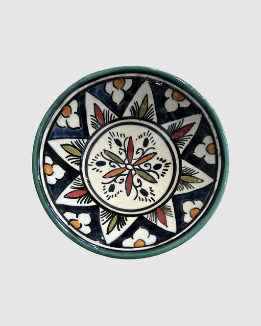 Håndlavet tapas skål fra Marokko - 13 cm. Lani