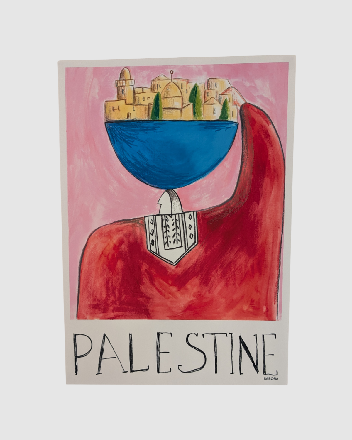 Støtteplakat Palestine