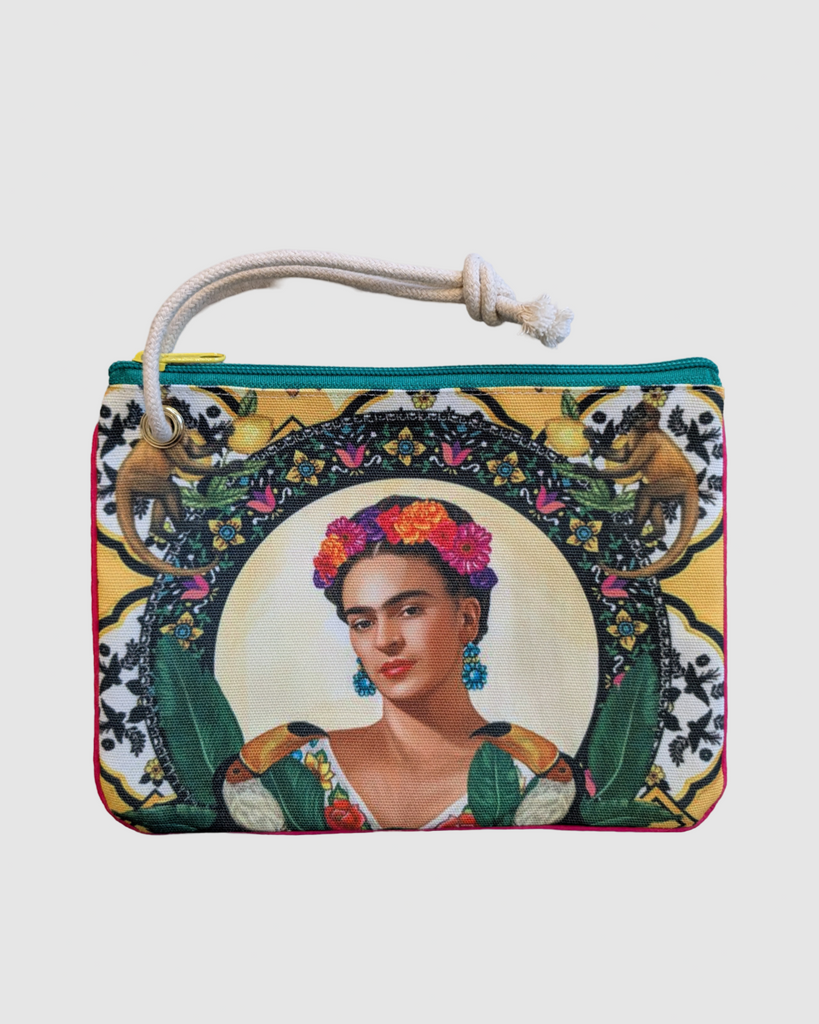 Makeup taske inspireret af Frida Kahlo