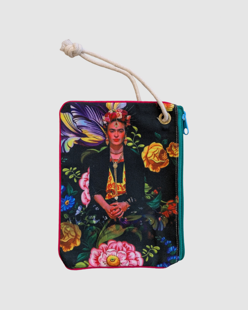 Makeup taske inspireret af Frida Kahlo