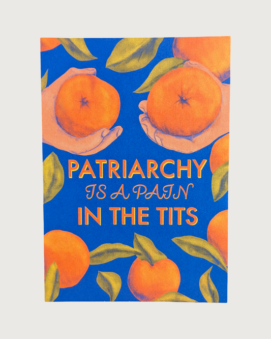 Kort A5 Patriarchy my tits