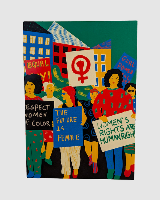 Kort A5 The future is female