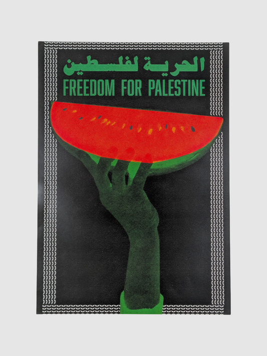 Støtteplakat Stop Annekteringen af Palæstina - Freedom for Palestine