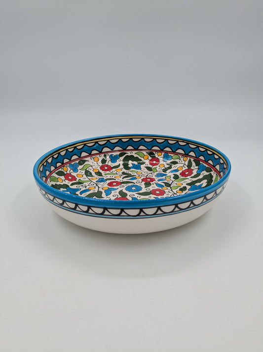 Serverings skål 18 cm - lyseblå