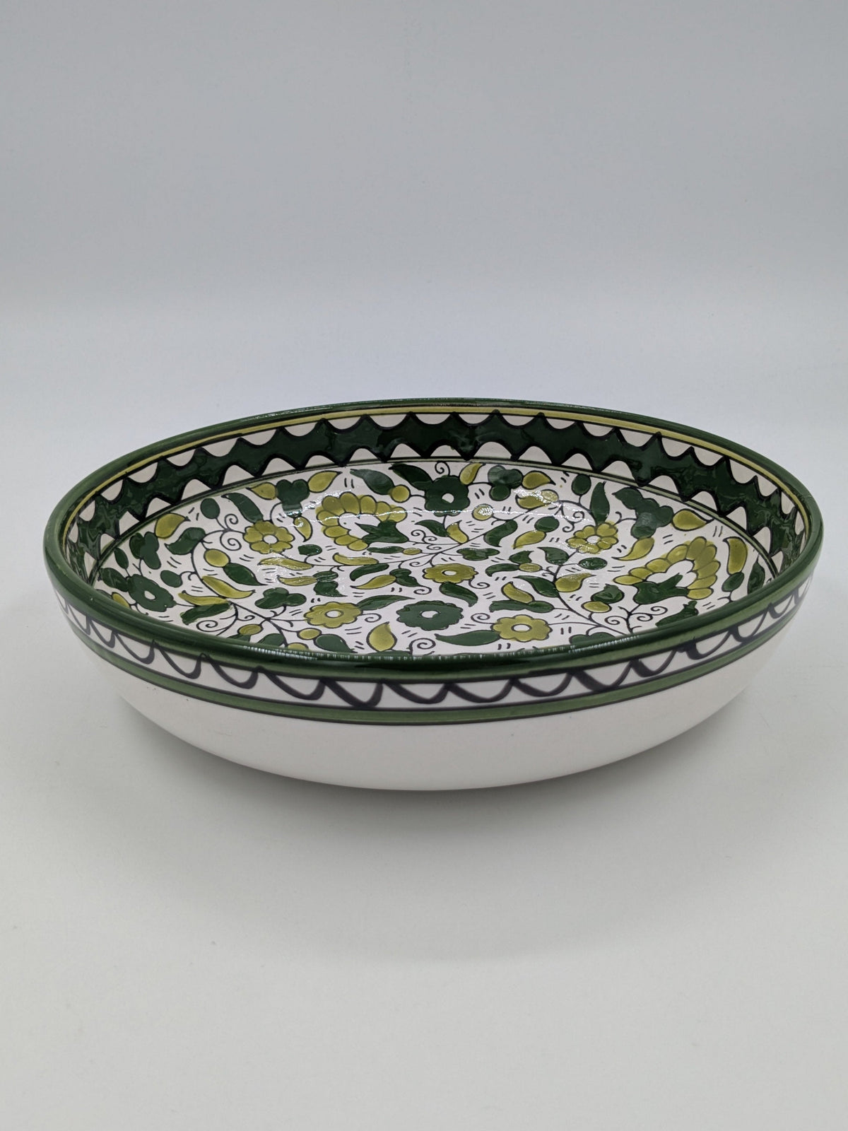 Serverings fad 23 cm - grøn