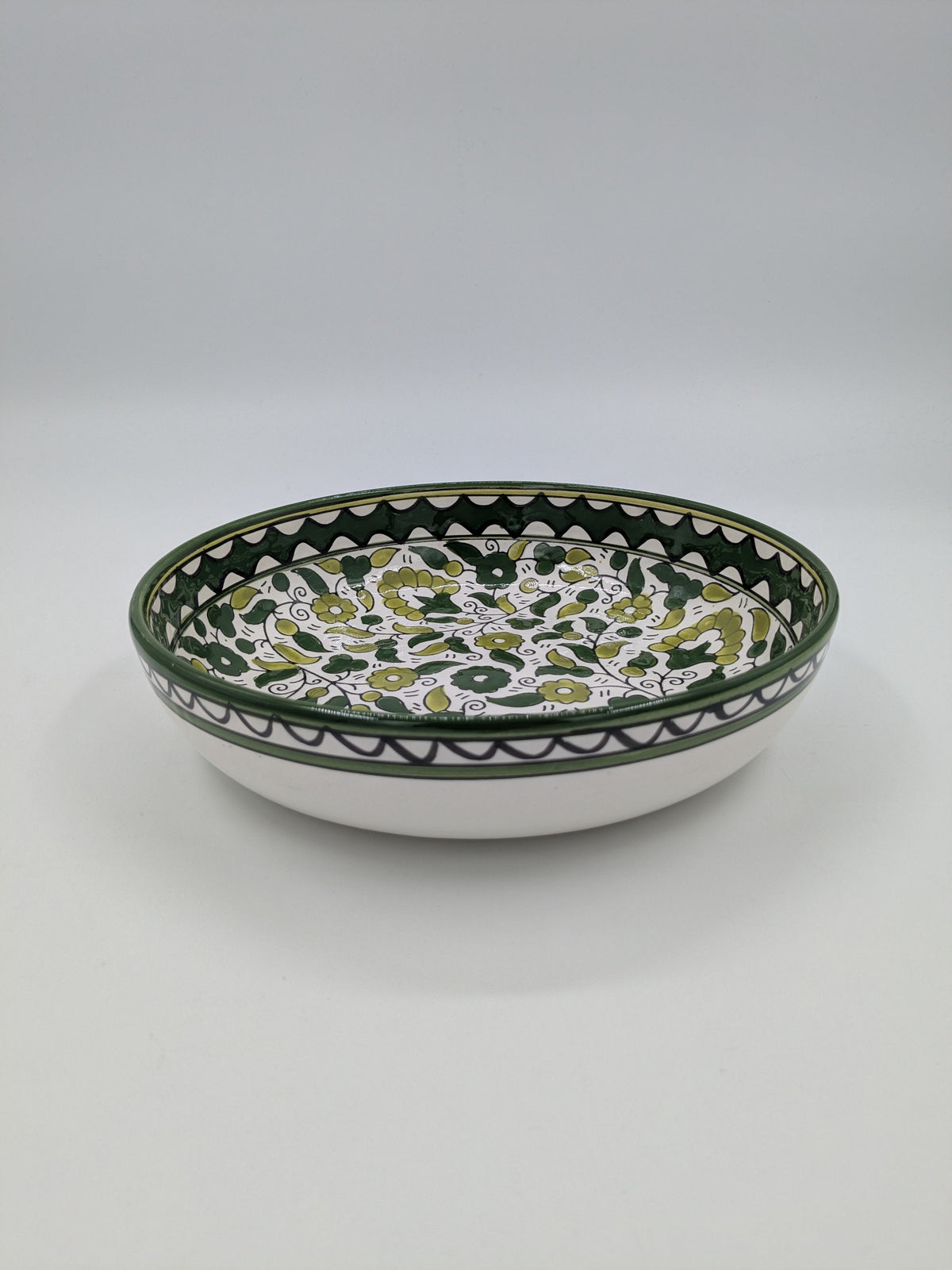 Serverings skål 18 cm - grøn