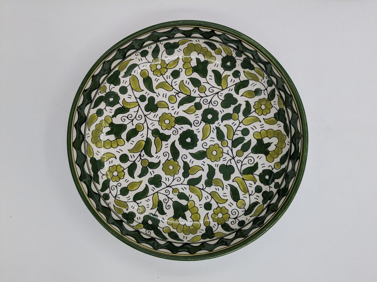 Serverings fad 23 cm - grøn