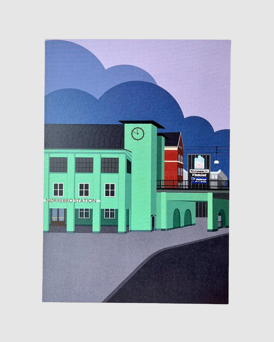 Kort A5 Nørrebro Station