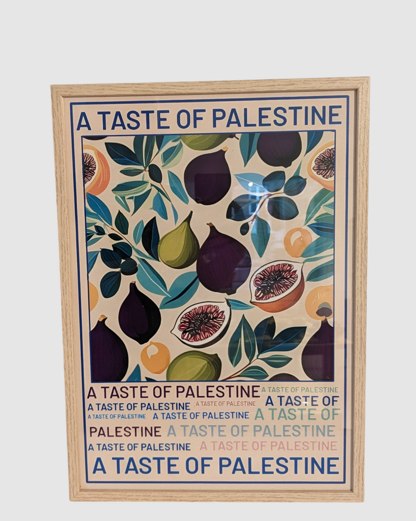 Støtteplakat Taste of Palestine