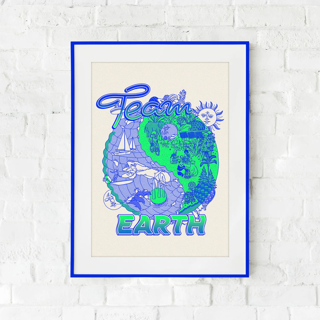 Klimaplakat - Team Earth