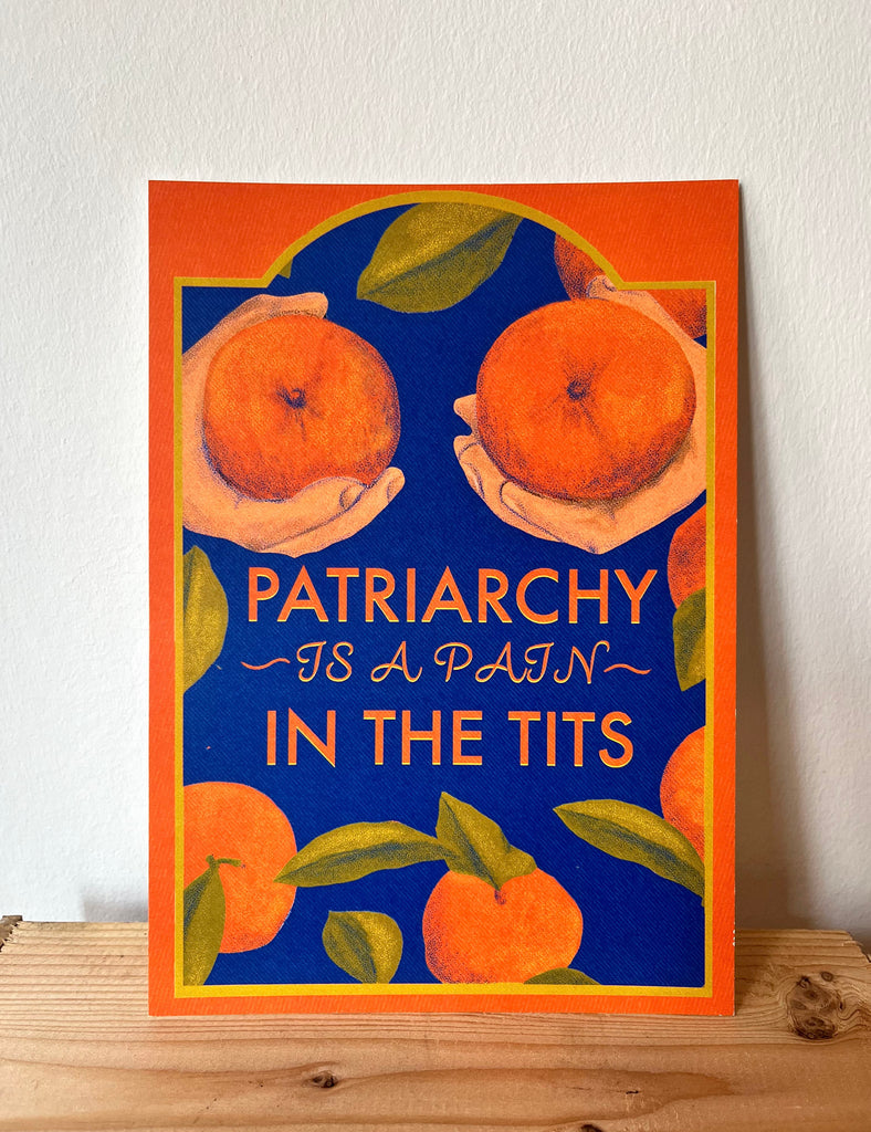 Kort A5 Patriarchy my tits