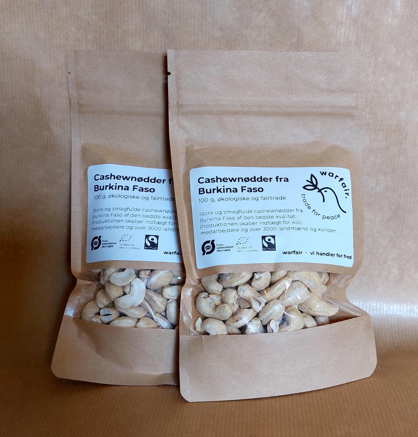 Smagfulde fairtrade cashewnødder fra Burkina Faso